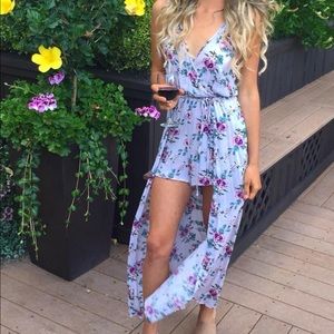 Spring romper dress